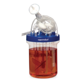 德國艾本德Eppendorf,BioBLU? 5cSingle-Use Vessel,細胞培養,微孔氣體分布器,1個(gè)斜葉攪拌槳,光學(xué) pH電極,無(wú)菌級,1件